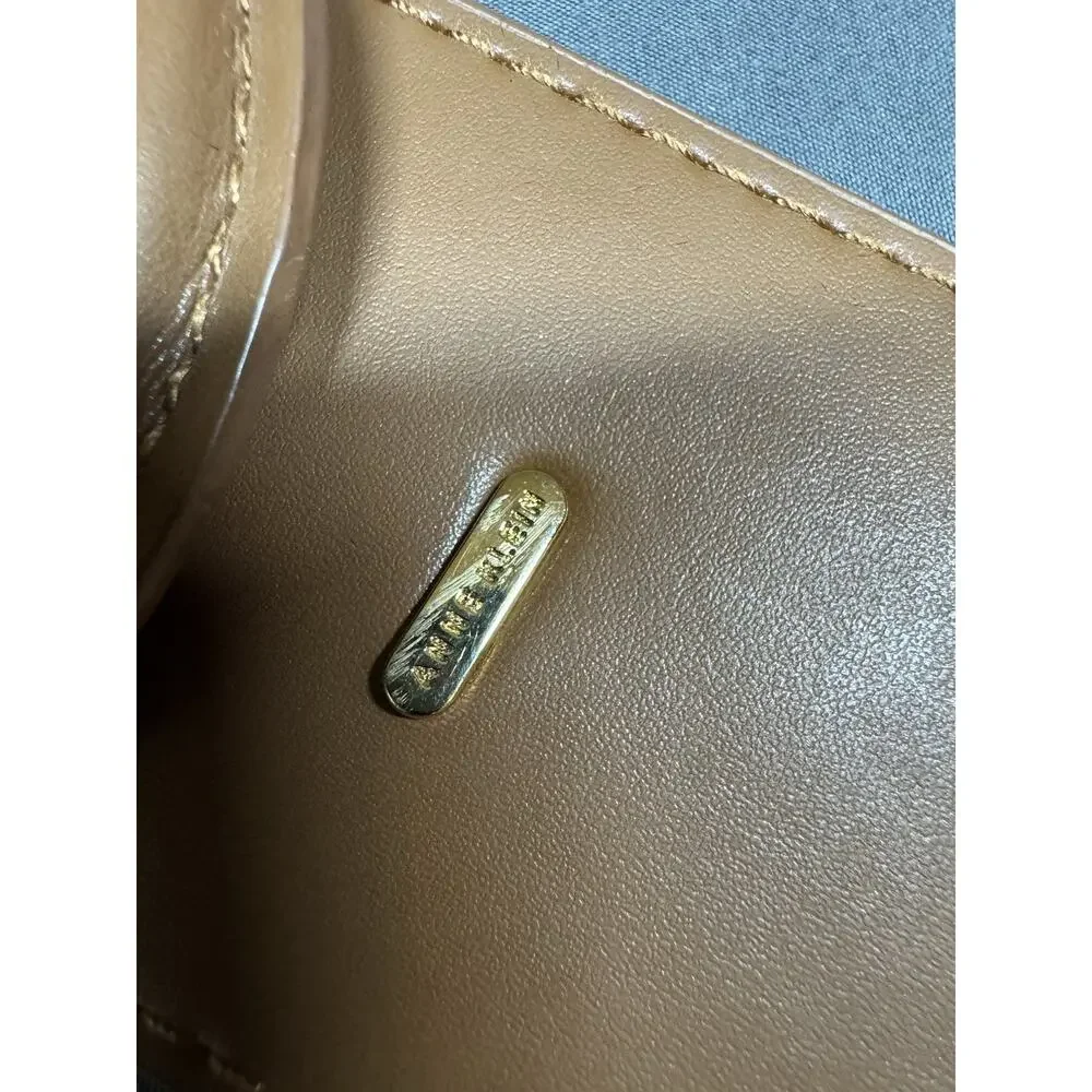Anne Klein Brown Wide Stretch Waist Belt Metal Buckle Women’s Size M/L